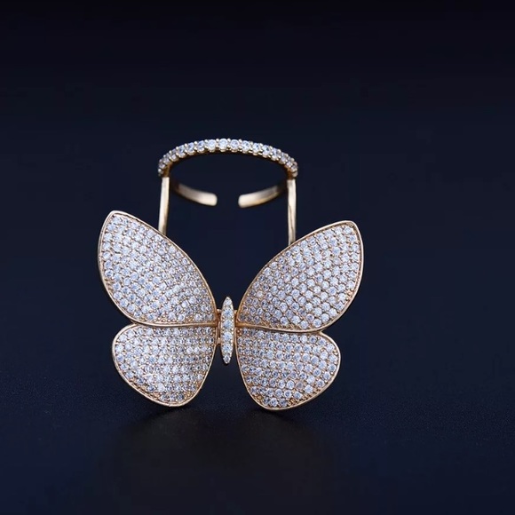 Jewelry - Butterfly Ring size 8